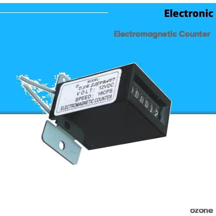 DC 12V 6-digit mechanical counter for Arduino And Electronic | Shopee ...