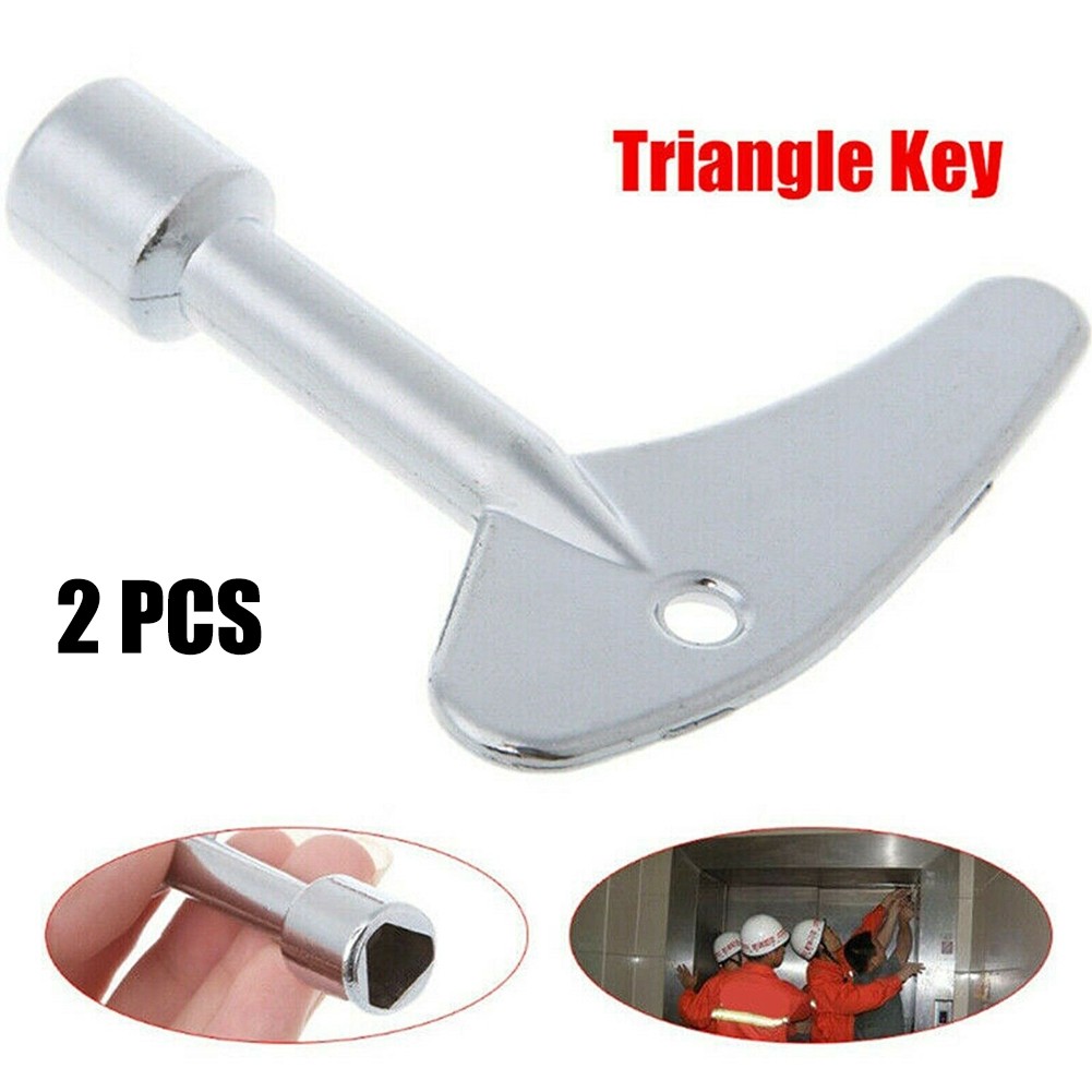 Clé Triangle Pour Plombier - Armoire électrique, Ascenseur, Train, Urgence - Clé De Service Polyvalente