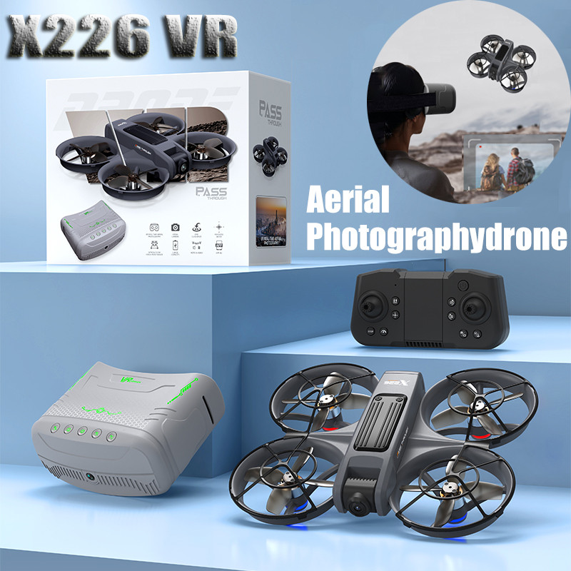 Drone X226-VR Version VR Eye Mask FPV Through Machine Brushless Motor ...