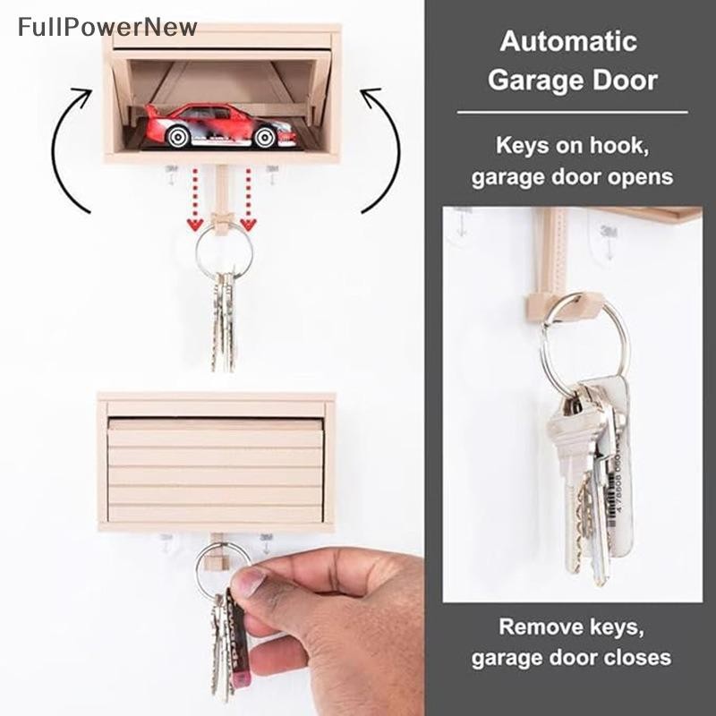 Full Car Garage Key Holder With Opening Door Fun 3D Printed Key ...