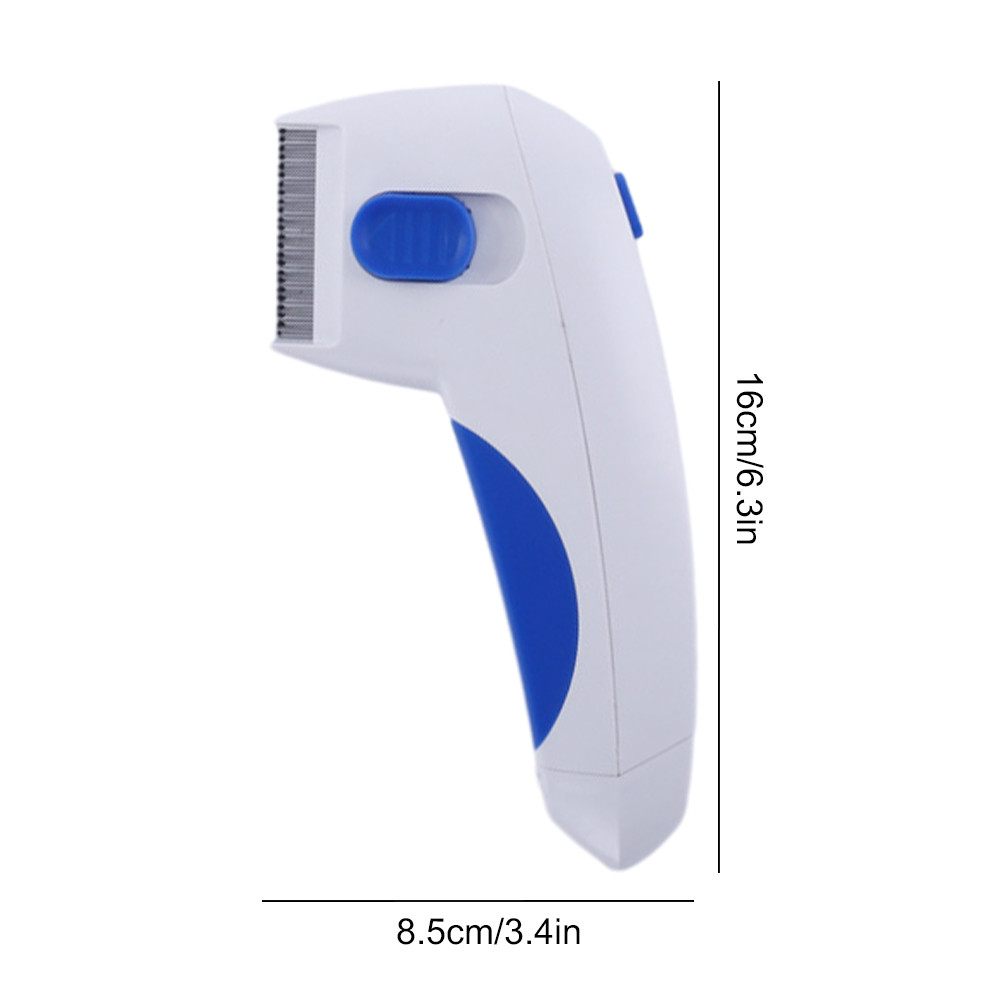 Electric Flea Zapper Comb Gentle and Safe Electric Lice Comb Effective ...