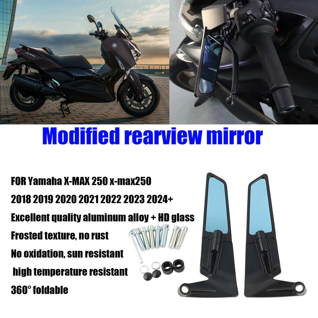 FOR Yamaha XMAX 250 xmax 250 20182024+ Motorcycle Mirror Wind Wing