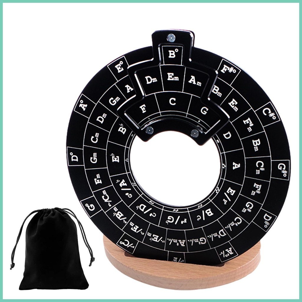 Aluminum Alloy Melody Tool Chord Wheel Chord Wheel Guitar Music Theory ...