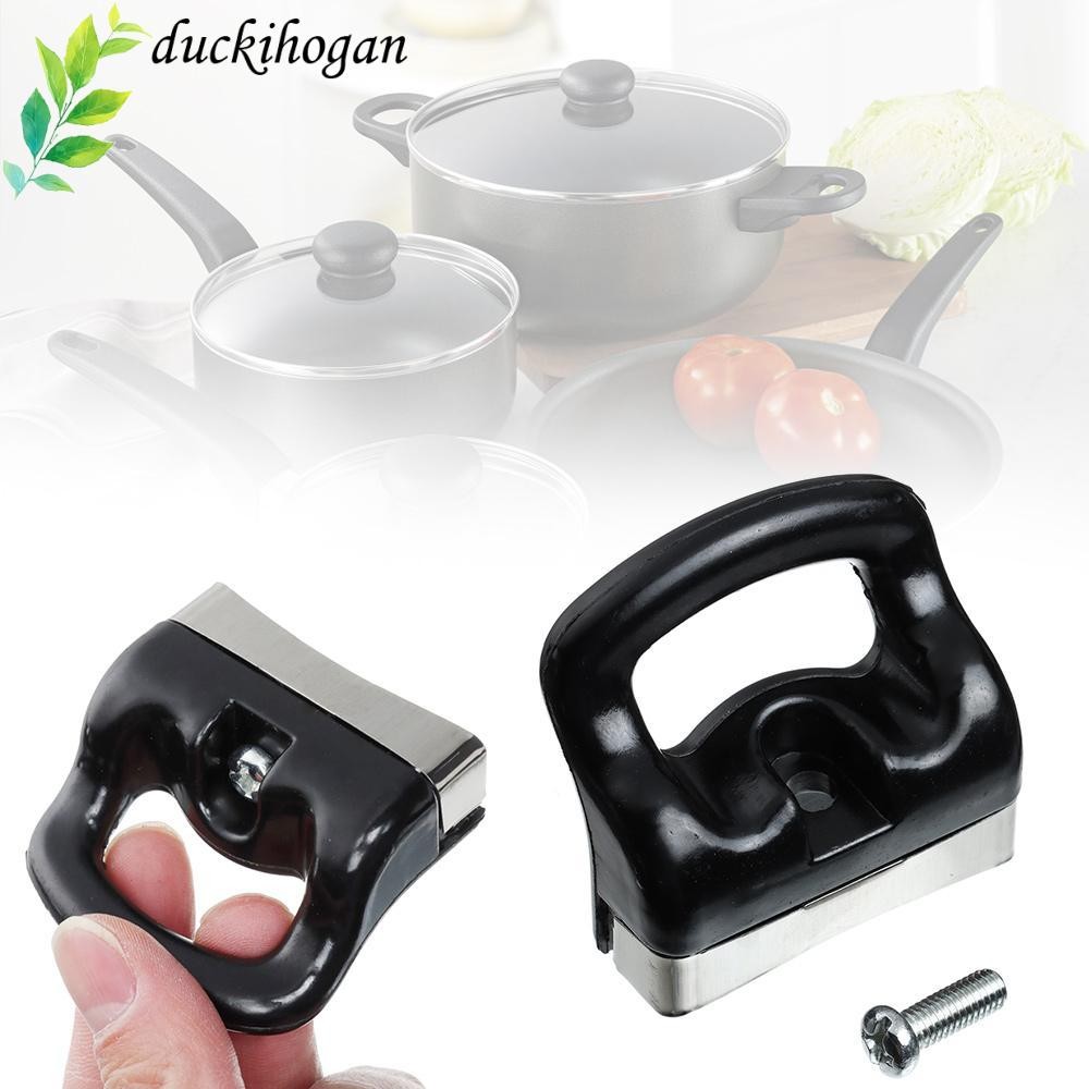 DUCKIHOGAN 2pcs Pot Handles Replacement Cookware Sauce Pot Single Hole ...