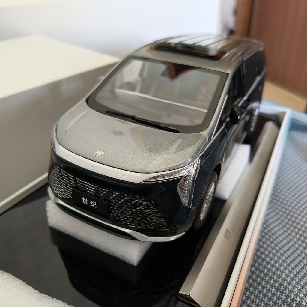 Buick GL8 Century Original Factory Car Model 1: 18 Alloy Full Open Door ...