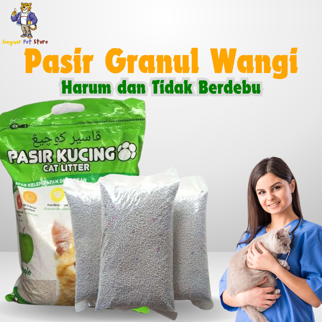 Curated visual reference: Picture Idea: Wholesale Wangi Gumpal Cat Sand 1Kg Granul Repack Hamster For