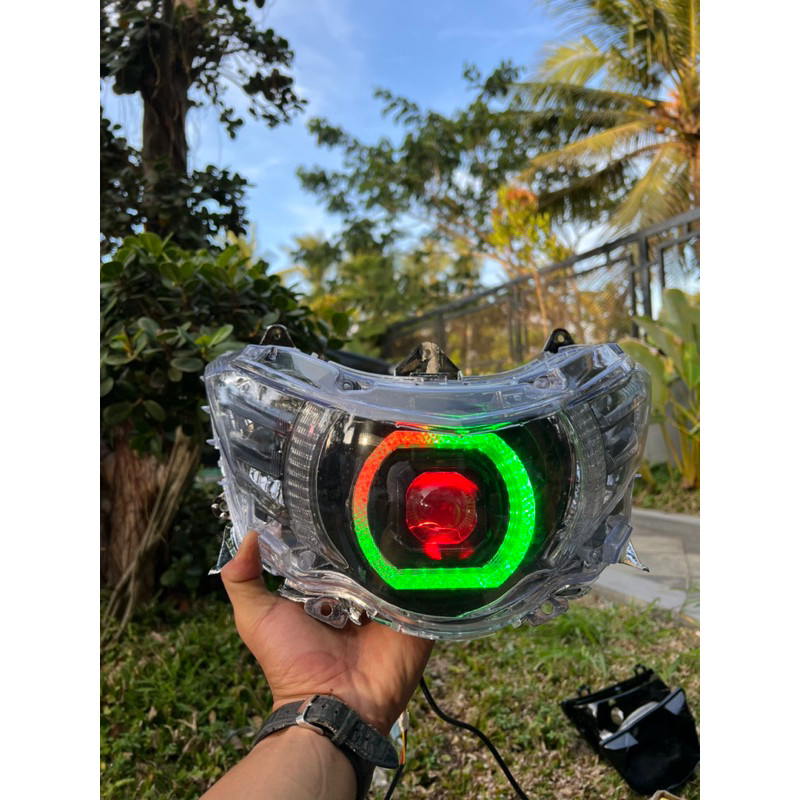 Mio soul GT FI 2012-2014 biled matrix RGB headlights change any color ...