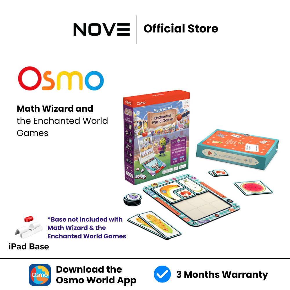 Osmo Math Wizard And The Enchanted World Games - STEM Toy for iPad Kids ...