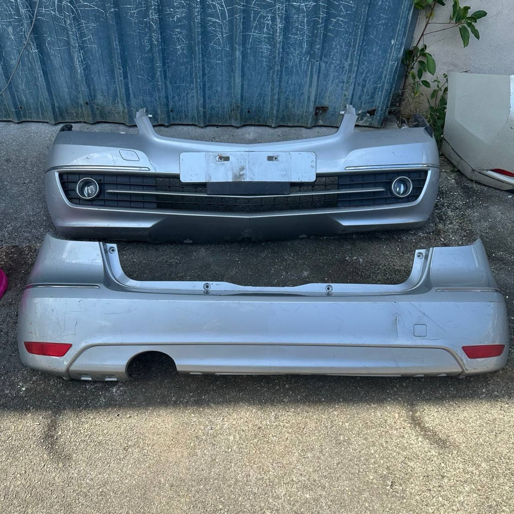 MERCEDES BENZ W169 A170 FRONT AND REAR BUMPER ORIGINAL USED FROM JAPAN ...