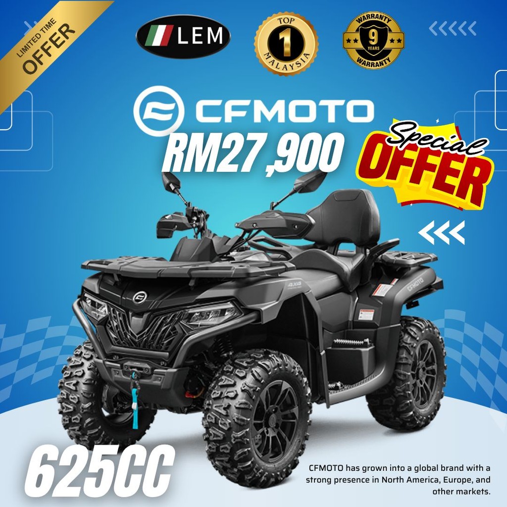 TOP BRAND !!! CFMOTO ATV CFORCE 625cc ALL TERRAIN VEHICLE OFF-ROAD ...