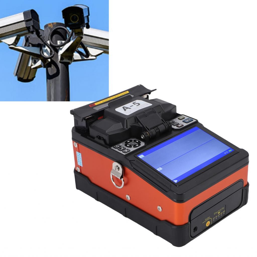 Optical Fiber Fusion Splicer and Cleaver Kit Automatic 6s Splicing for ...
