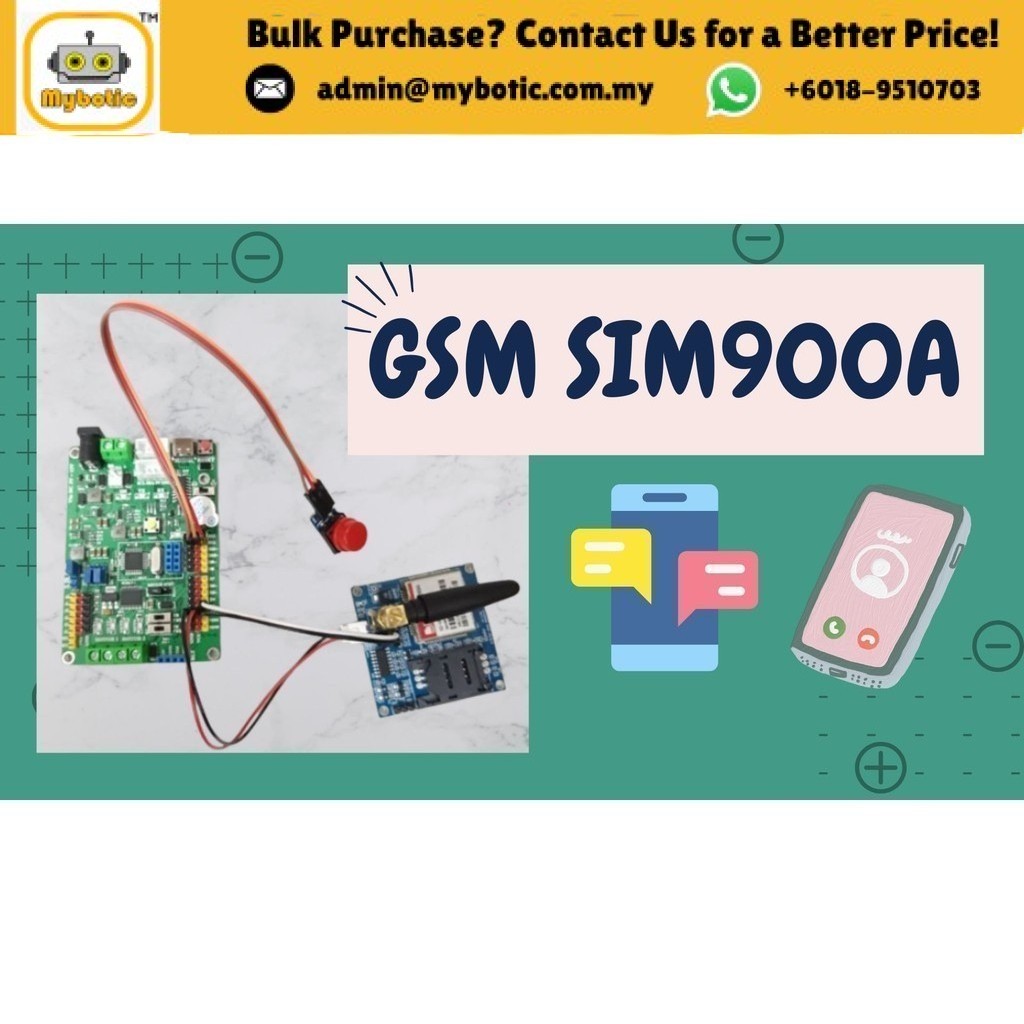 ARDUINO STEM RBT PROJECT: ARDUINO SIM900A GSM AUTOMATIC SMS ...