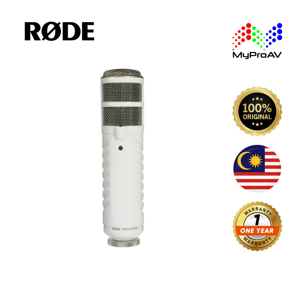 RODE Podcaster MK II / Podcaster | Cardioid End-Address Dynamic USB ...