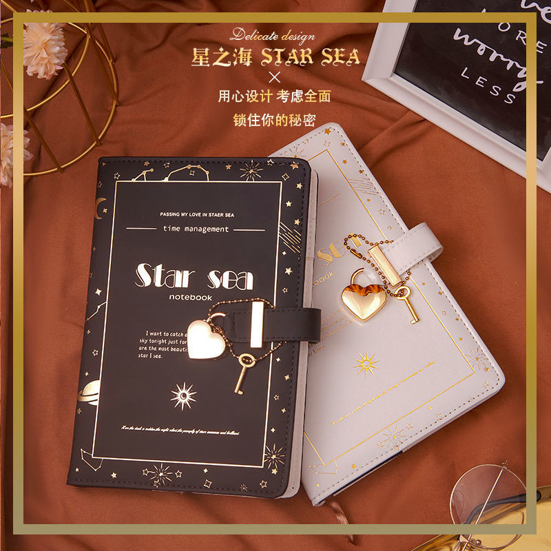 Kunci Jantung Vintage Kata Laluan Notebook Kulit Kulit Kunci Notebook ...