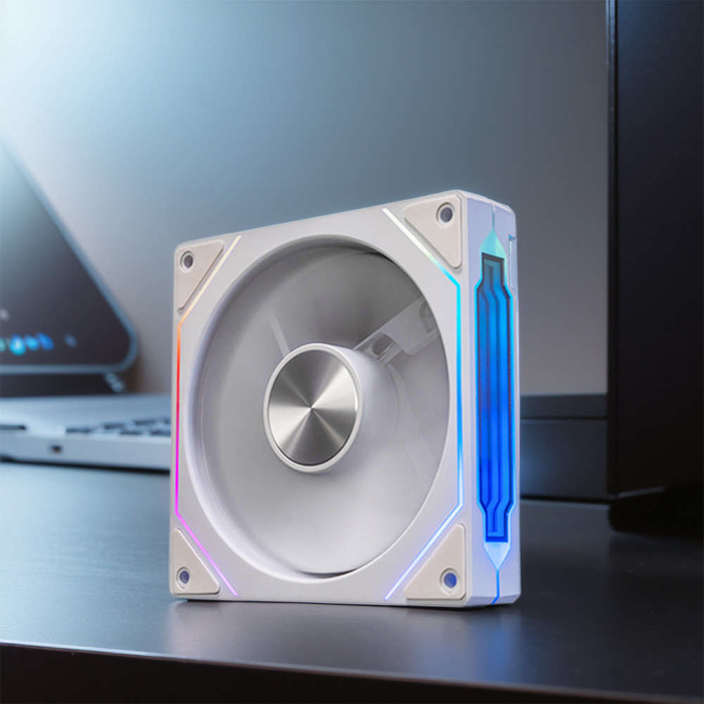Rain 120mm PC Case Fan Infinite Mirror Effect 5V 3Pin ARGB Case Cooler ...
