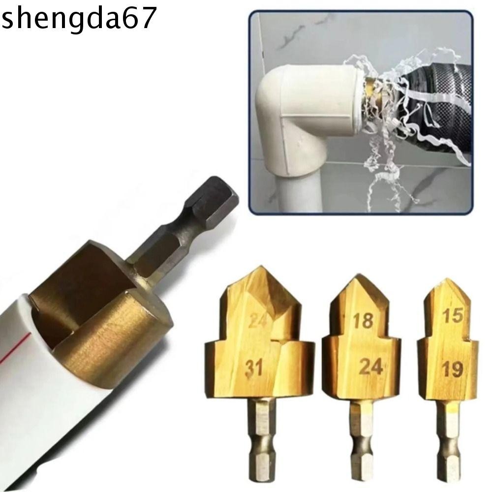 SHENGDA Water Pipe Fitting Reamer, Hole Opening Punching Plumbing Pipe ...