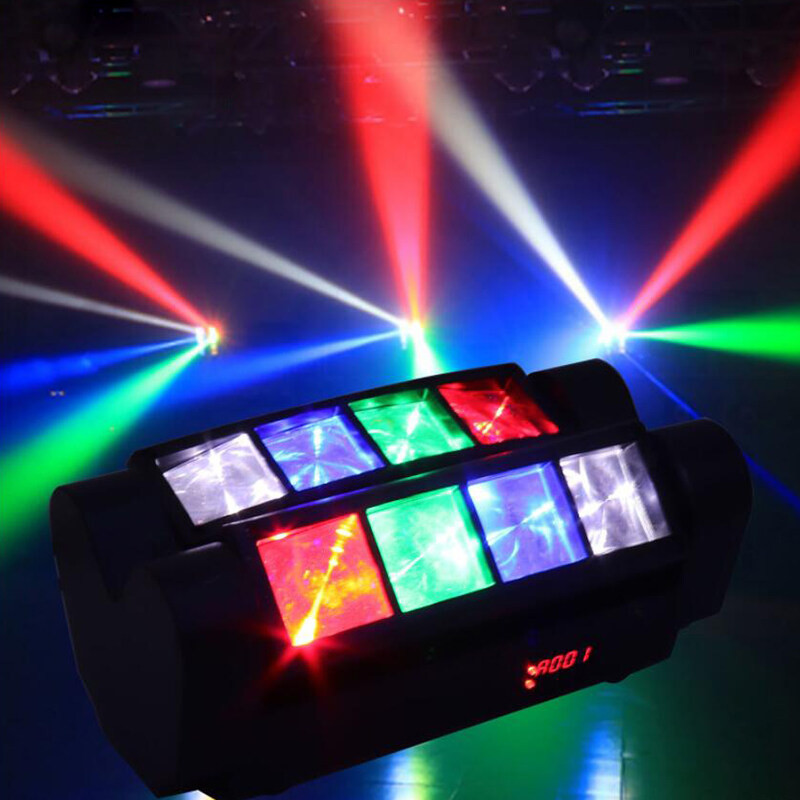 8 Eyes DJ Laser Strobe Light Remote Control Dance Bar Home Party Disco ...