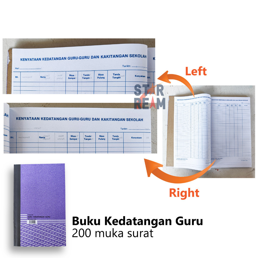 Jadual Kedatangan| Kedatangan Guru| Daftar Buku Pusat Sumber| Buku ...