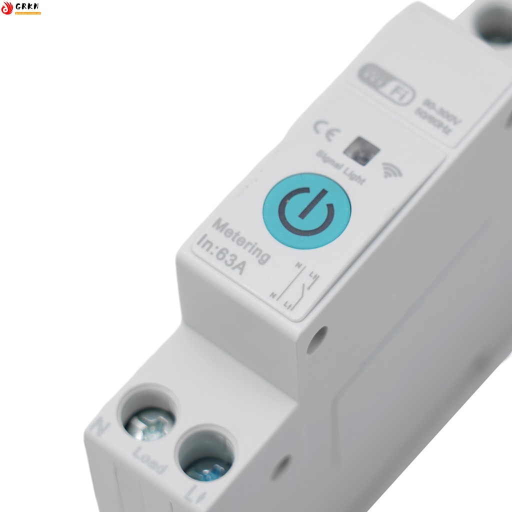 GRKN~Smart WIFI DIN Switch for Tuya Remote Control Home Circuit Breaker ...