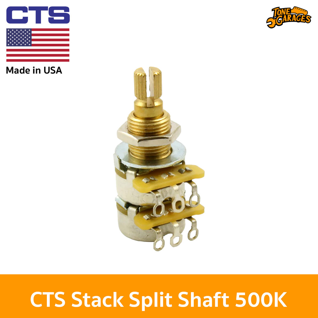 CTS Balance Pot 500K Linear Split Shaft Made in USA | Shopee Malaysia