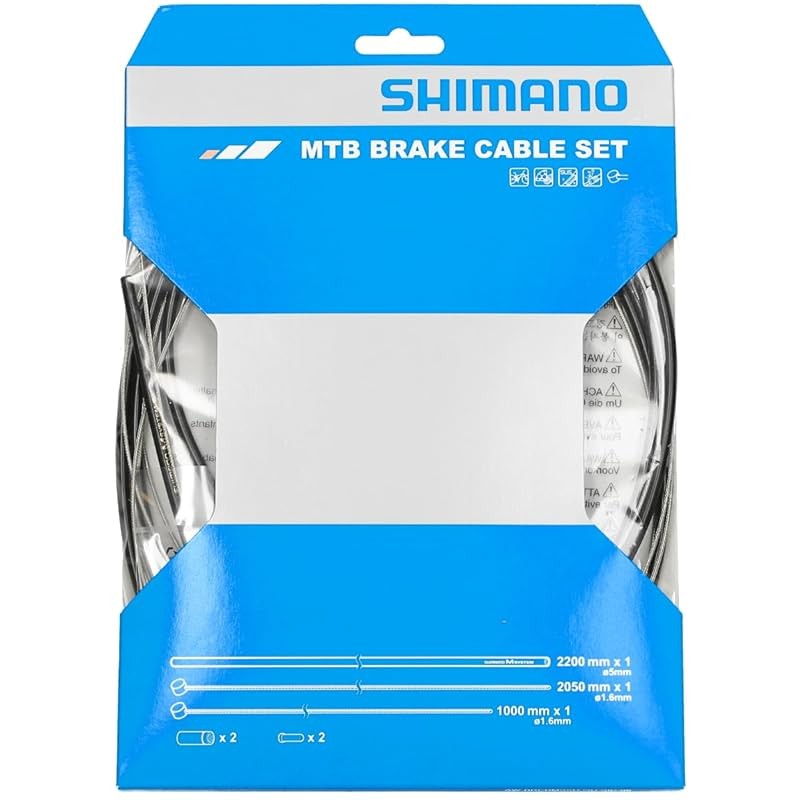 import from Japan Shimano SHIMANO Repair Parts Brake Cable Set Stainless MTB Black Y80098021 Shimano SHIMANO Repair Parts Shift Cable Set Stainless MTB Black Y60098021 Shopee Malaysia