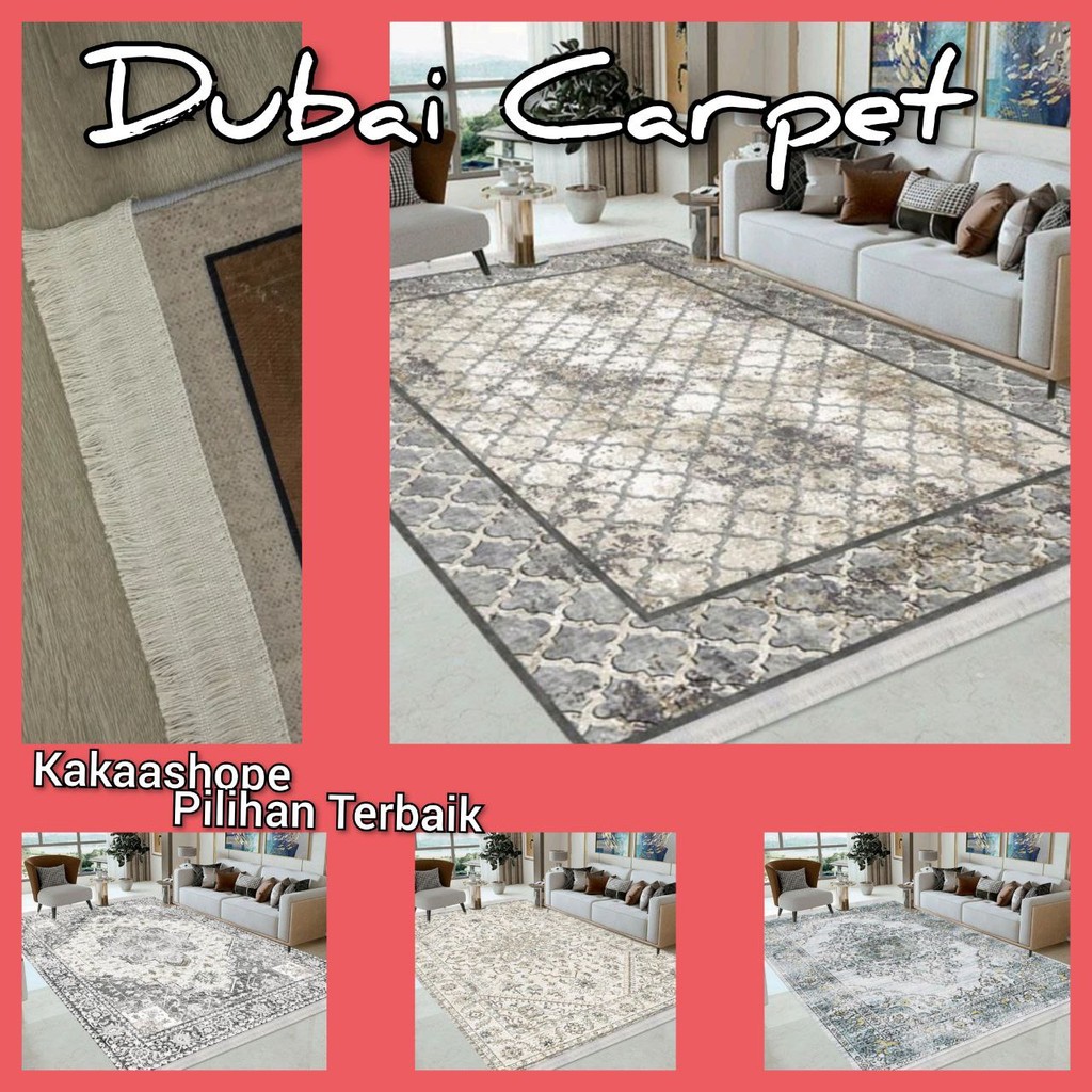 DXB Dubai Carpet soft embos 3d fluffy soft karpet living