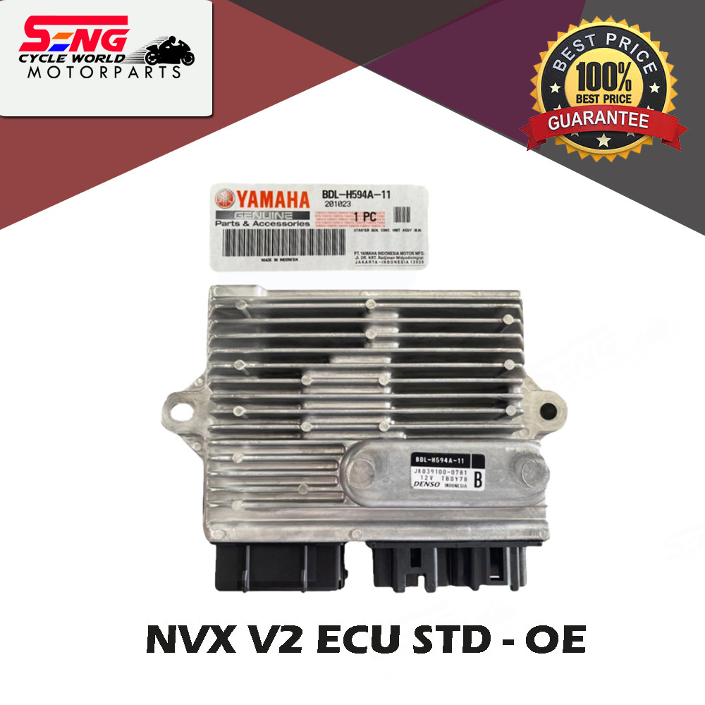 YAMAHA NVX V2 (KEYLESS) ECU ASSY - ORIGINAL | Shopee Malaysia