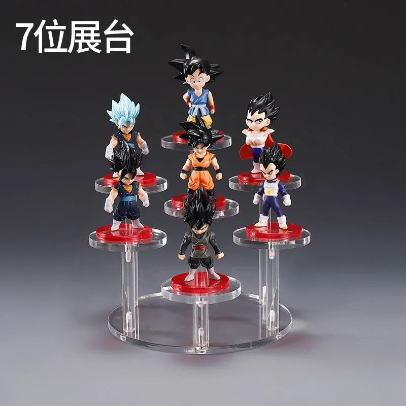 Acrylic Display Rack Round Ladder Storage Rack Anime Doll Figure ...