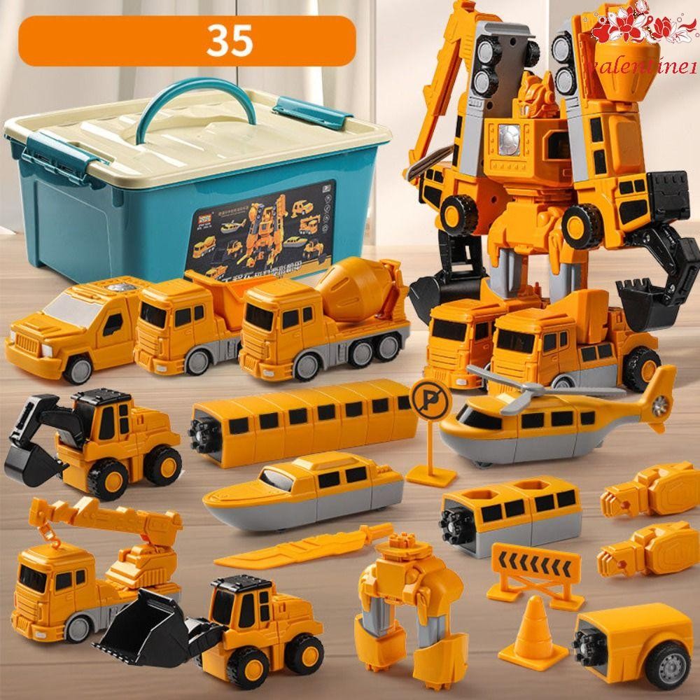 VALENTINE1 Magnetic Transform Engineering, Excavator Mixer Truck Car ...