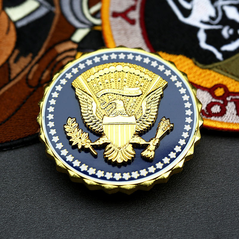 US President Service Seal Defense Department Identification Seal ...