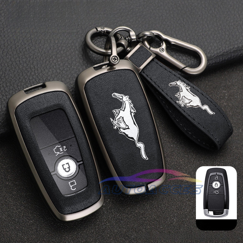 Remote Car Key Case Cover for Ford Mustang Ford Everest Ranger Raptor ...