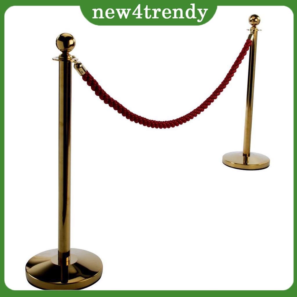 1/2/3 Rope Barriers - Heavy Duty Crowd Stanchions Control | Shopee Malaysia