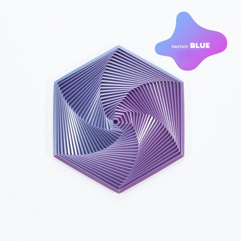 Fidget Hexagonal Anti-Stress - Jouet Sensoriel En Impression 3D - Pour Adultes Et Enfants - Soulage Anxiété Et Améliore Concentration