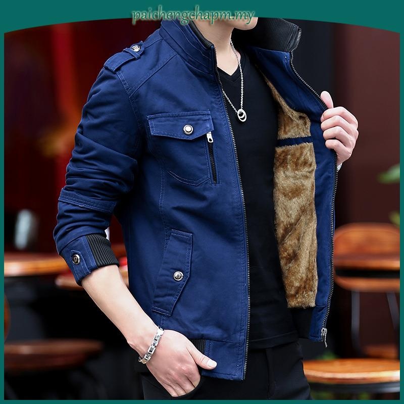 SALEMen's Fashion Jacket Men Slim Cotton Casual Coat Fashion Youth