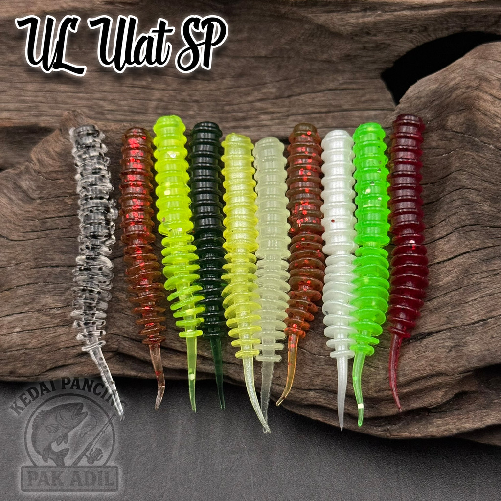 Set De Leurres Souples Harimitsu Magbite MBA16 – Ajing – Pêche En Eau Douce