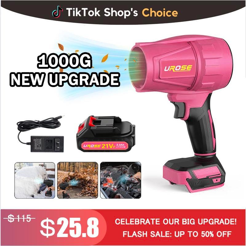 1000G Thrust Cordless Leaf Blower | Turbo Fan, Brushless Motor ...