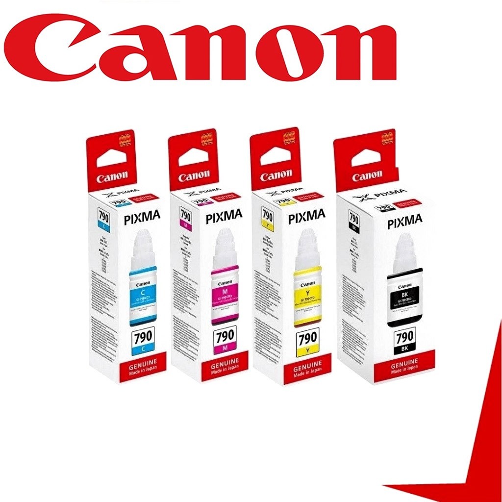 GENUINE CANON GI-790 INK G1000 G2000 G3000 G4000 G1010 G2010 G3010 ...