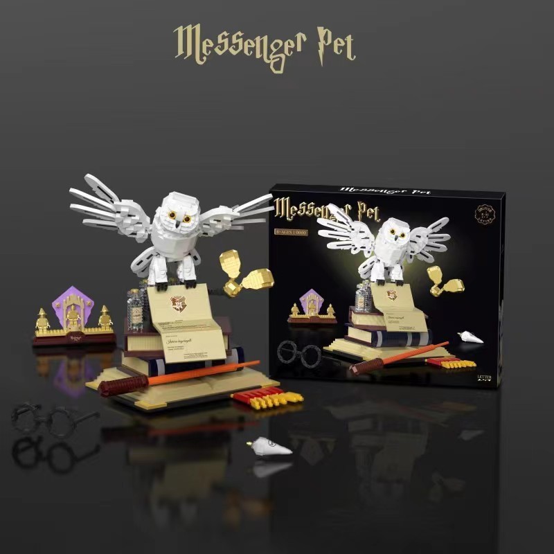 Building Blocks Harry Potter Series Large Hydwell Owl Assembly Children ...