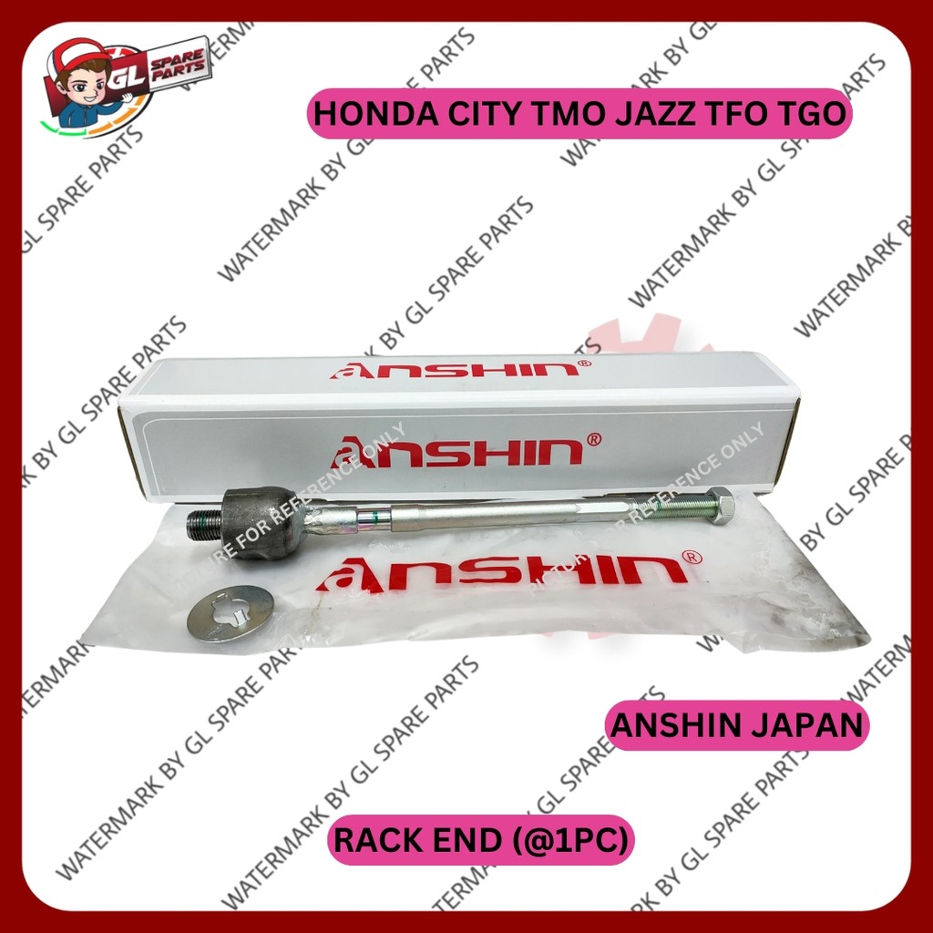 (ANSHIN JAPAN) RACK END HONDA CITY TMO / JAZZ TFO TGO (@1PC) | Shopee ...