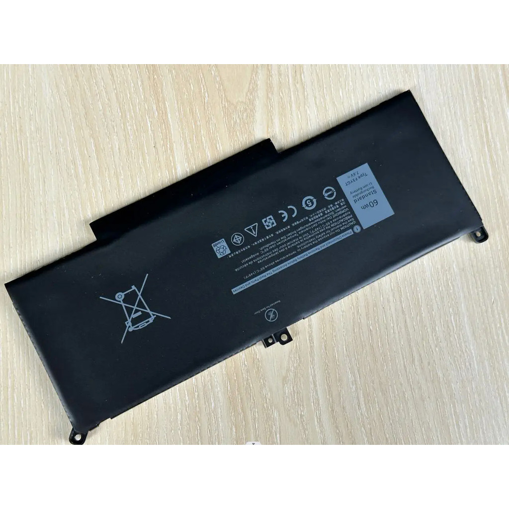 ASUNCELL 7.6V/60Wh F3YGT Batteria per laptop per Dell Latitude 12 7000