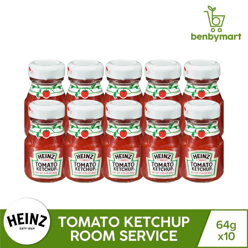Heinz Tomato Ketchup Room Service 2.25oz Set of 10s (December 2024