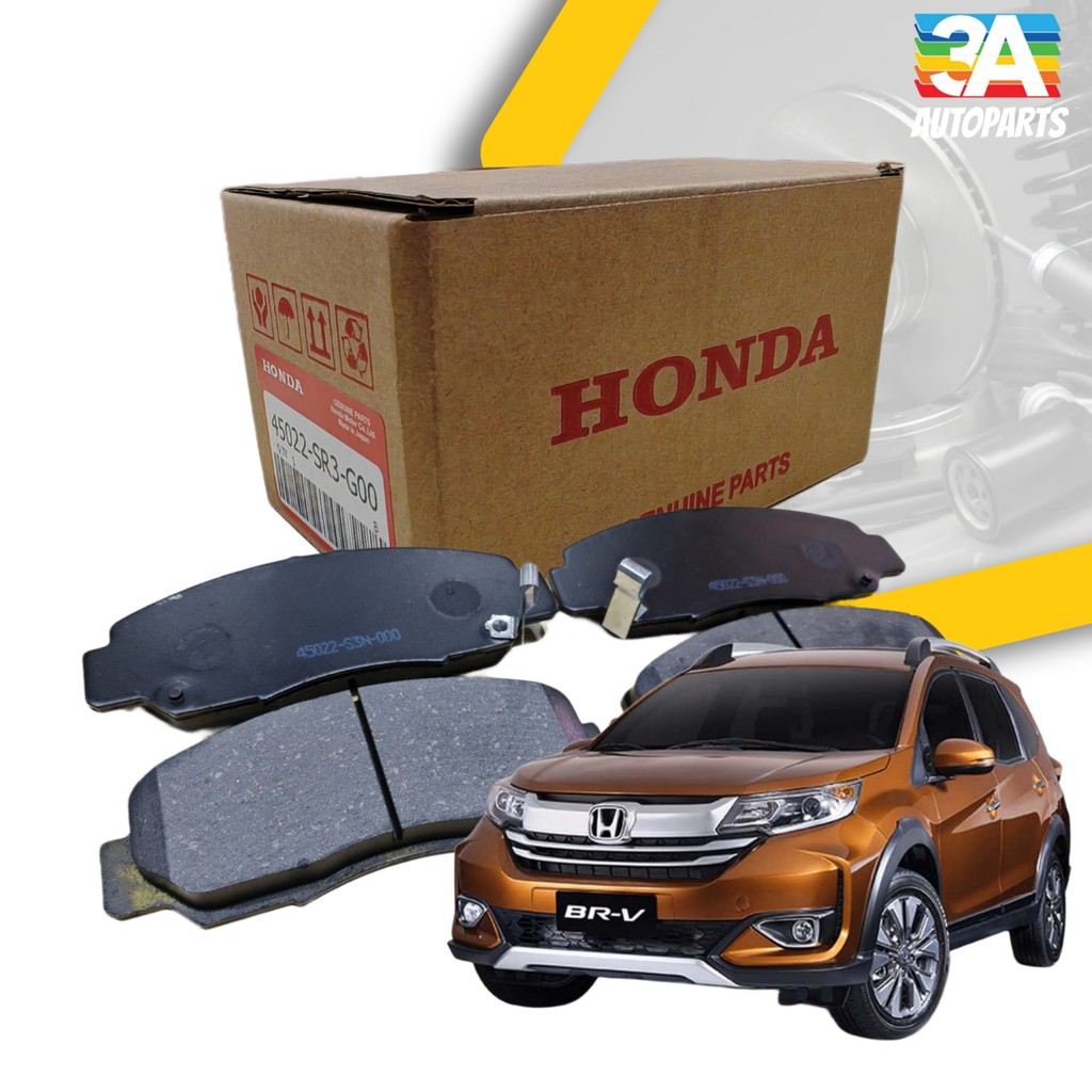 HONDA FRONT REAR DISC BRAKE PAD FOR HONDA BRV 2016-2024 BR-V | Shopee ...