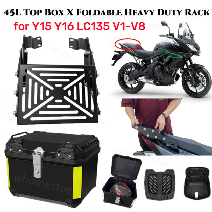 (Combination) 45L Universal Box X Design ACE Adjustable Heavy Duty Rack ...