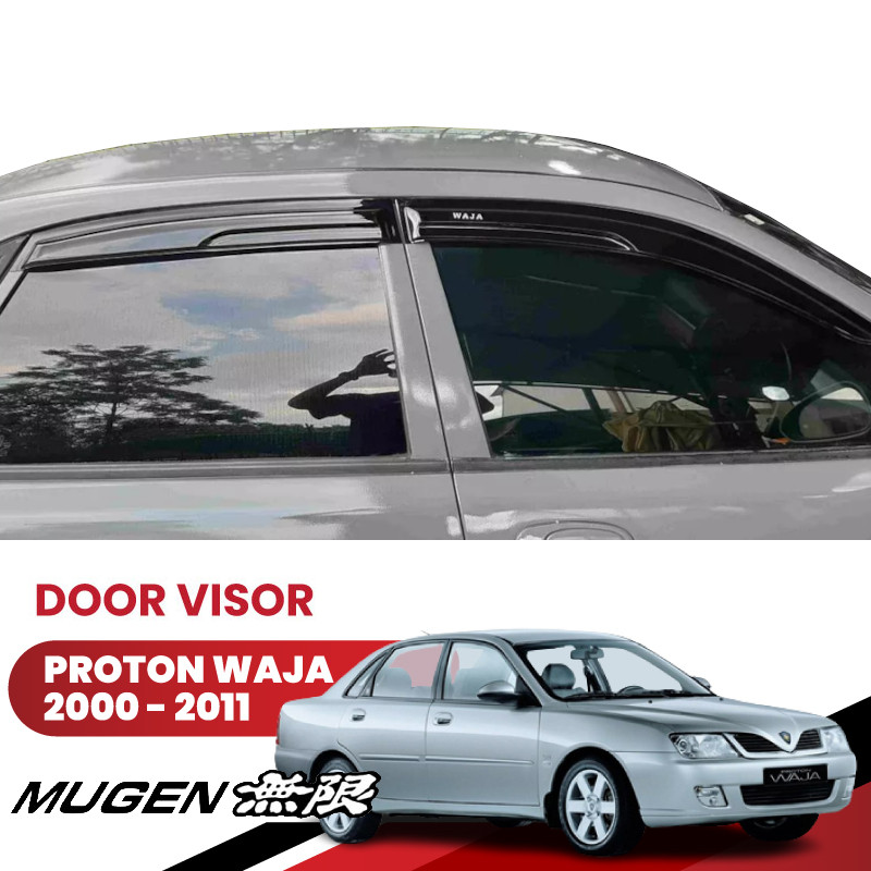 BST Proton Waja (4pcs/set) Car Door Visor Big / Small / Mugen Style Air