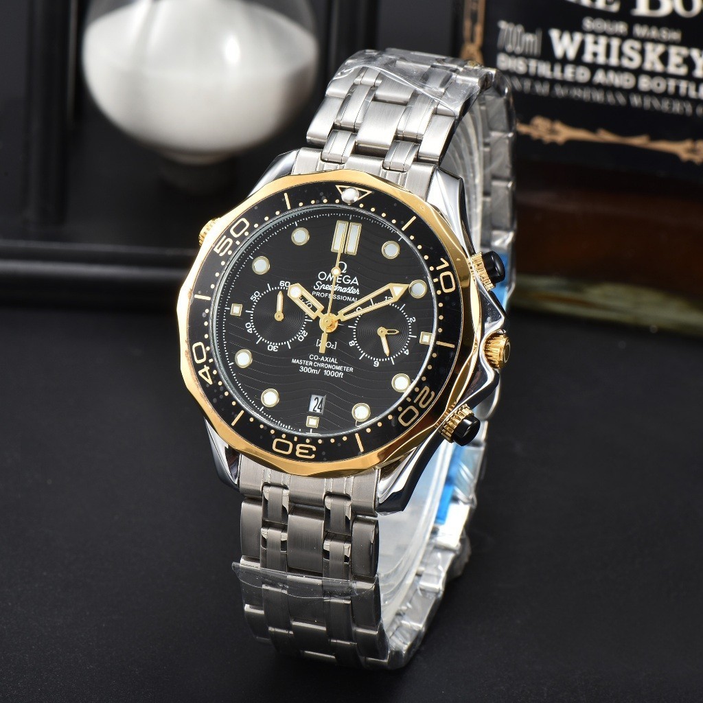 Omega OMEGA Stainless Steel Case Stainless Steel Strap Men's Watch Rui ...