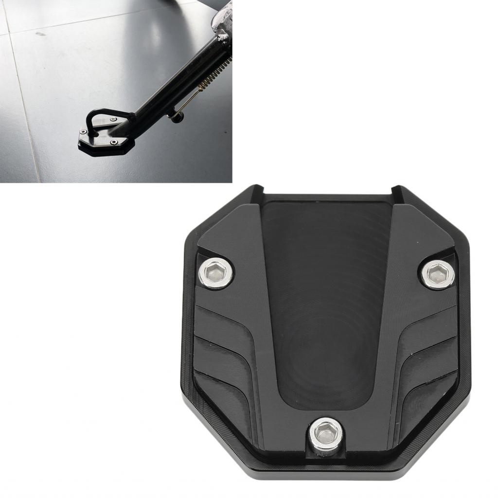 Motorcycle Side Stand Plate Pad, Universal Kickstand Pad