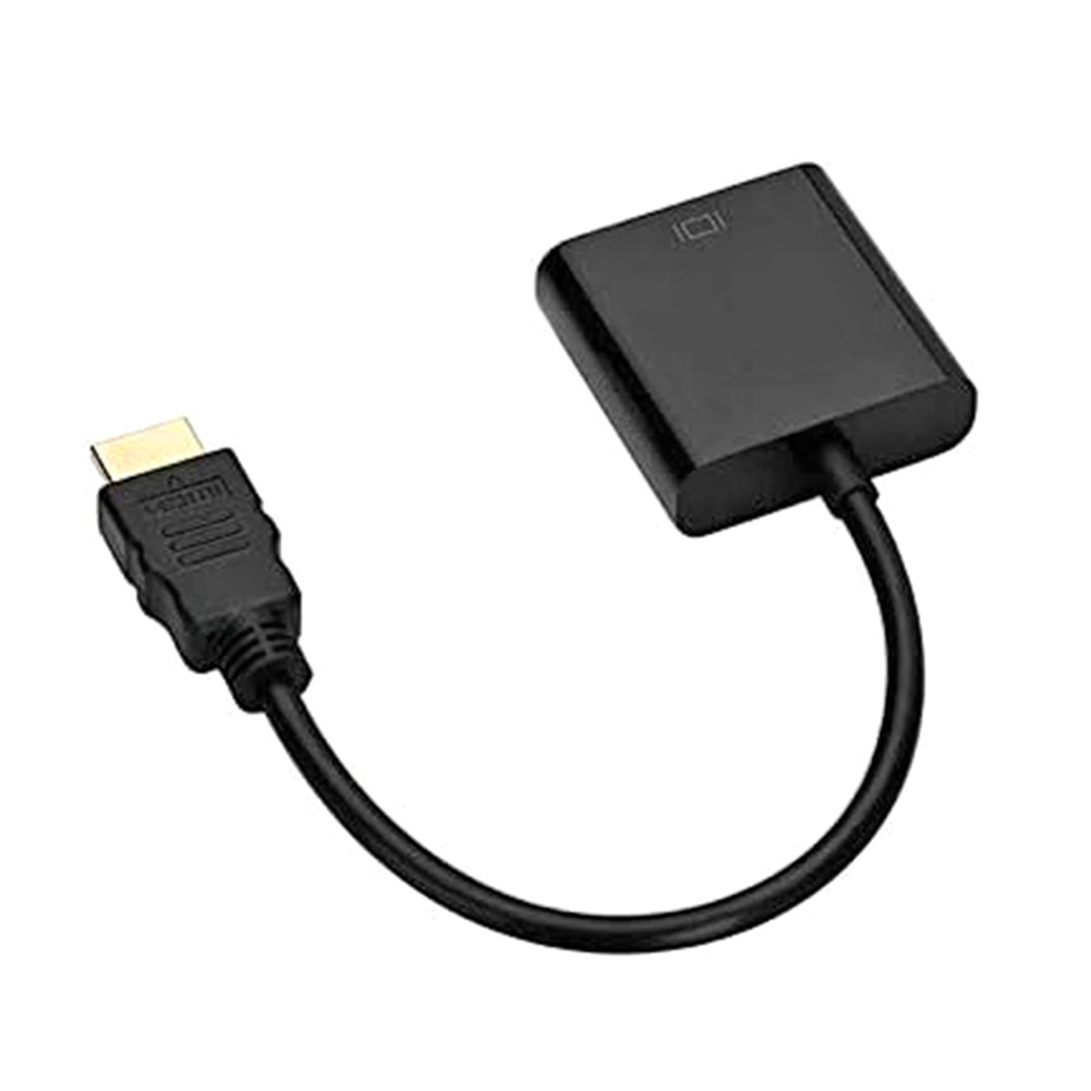 [Getdouble.my] To VGA Adapter Male to Famale 1080P