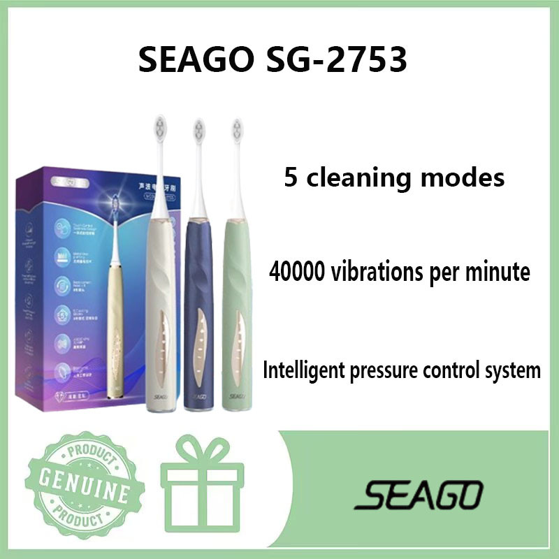 SEAGO SG2753 Electric Toothbrush Sound Wave Fully Automatic