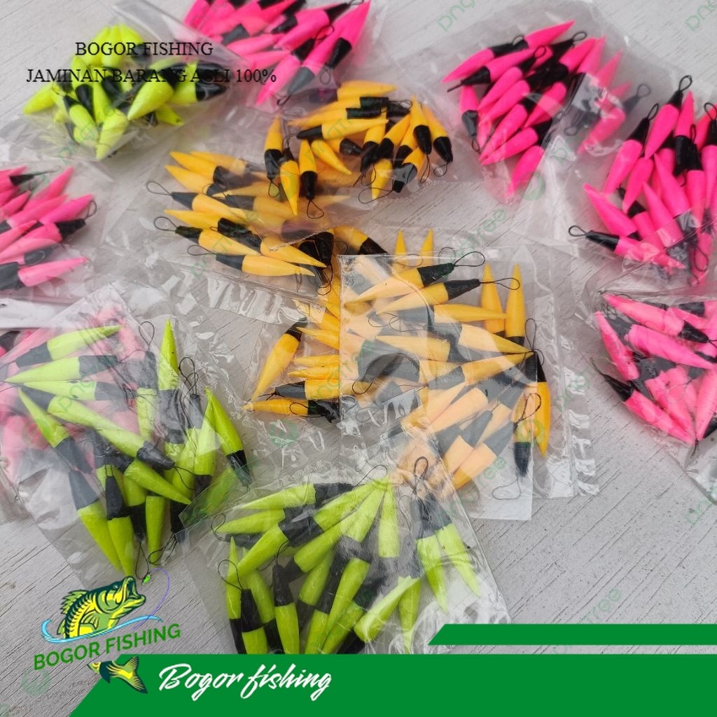 Fishing float - good float - 1 pack contains 20 pieces | Shopee Malaysia
