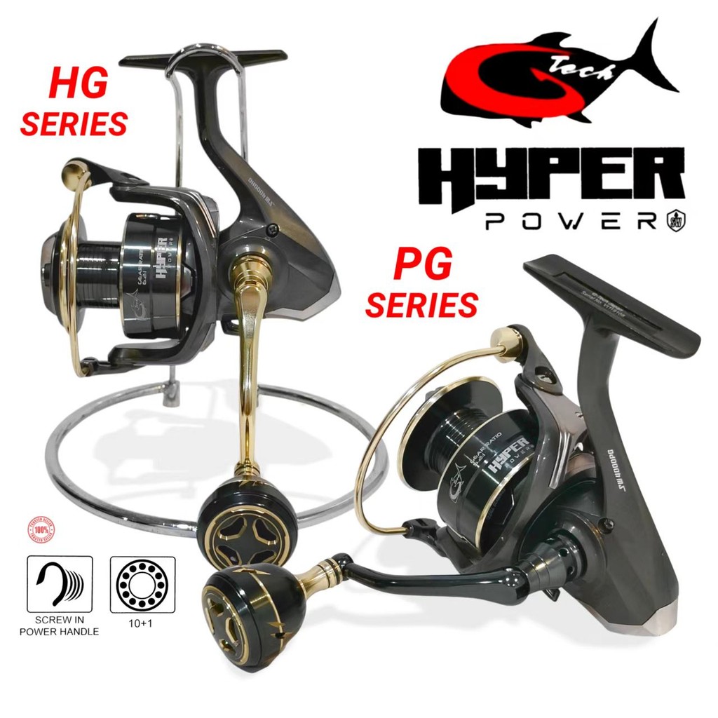MESIN PANCING G-TECH HYPER POWER SW SPINNING FISHING REEL | Shopee Malaysia